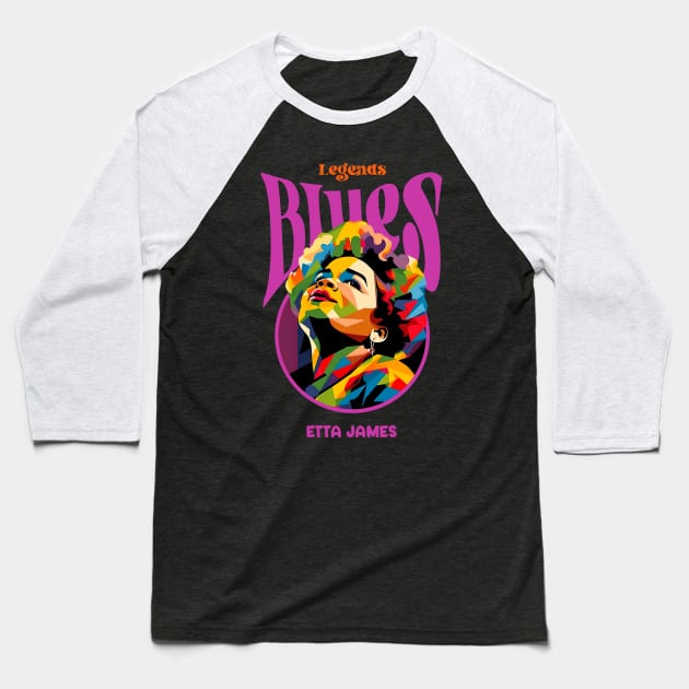 The Queen of Soul Baseball T-Shirt by BAJAJU